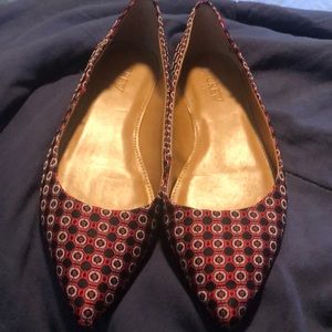 J. Crew Medallion Amelia flats